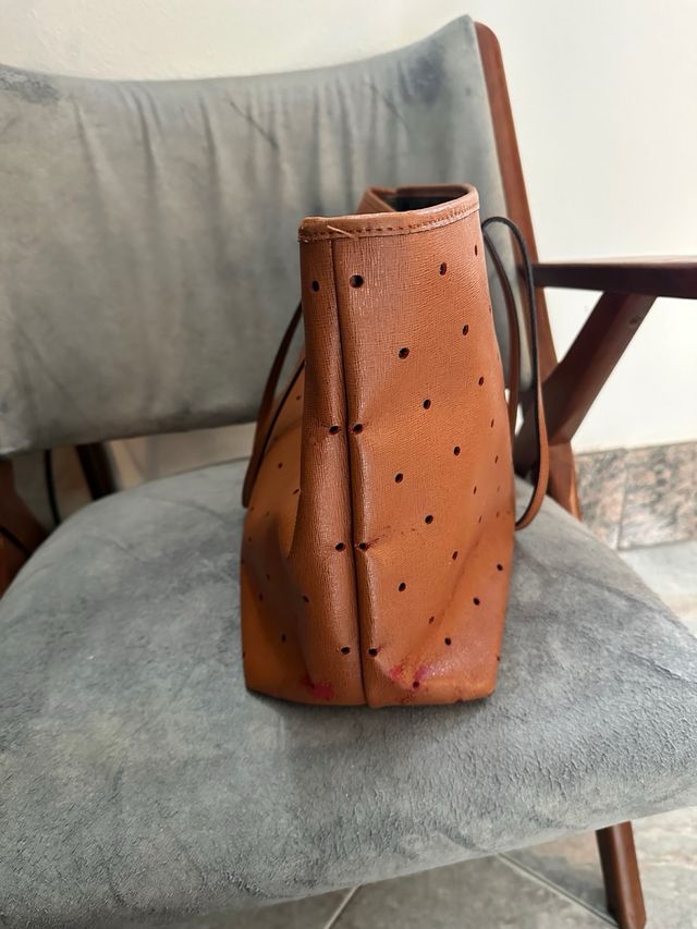 Borsa Fendi Pelle Tote Marrone