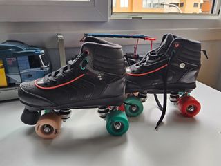 Patines Quad Oxelo Negros Talla 38