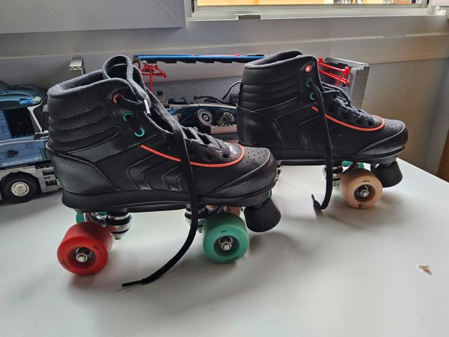 Patines Quad Oxelo Negros Talla 38