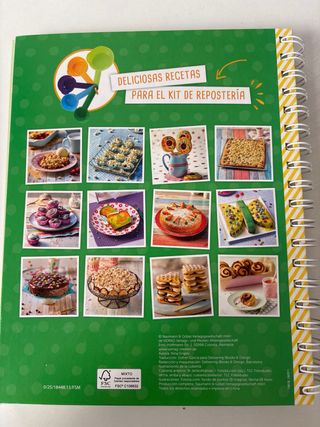 Juego de niños. Repostería con fotos de cada paso