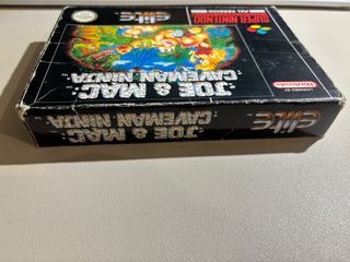 Joe & Mac SNES completo con caja y manual PAL