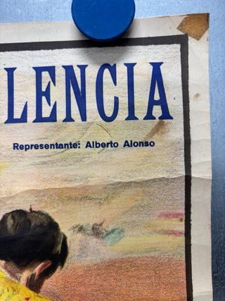 Cartel Plaza de Toros Valencia 1970