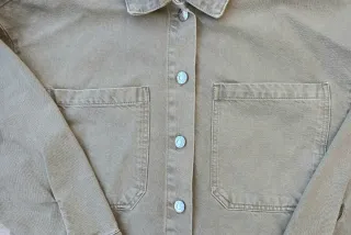 Zara chaqueta vaquera para mujer-talla XS