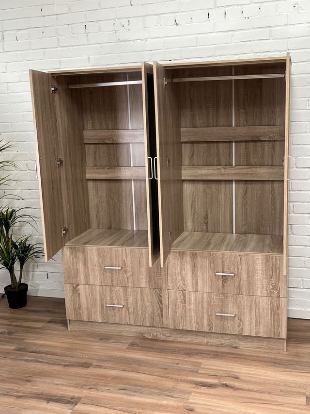 LIQUIDAMOS! Armario 4 puertas con cajones!!