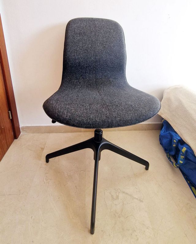 Silla de escritorio Ikea LÅNGFJÄLL gris