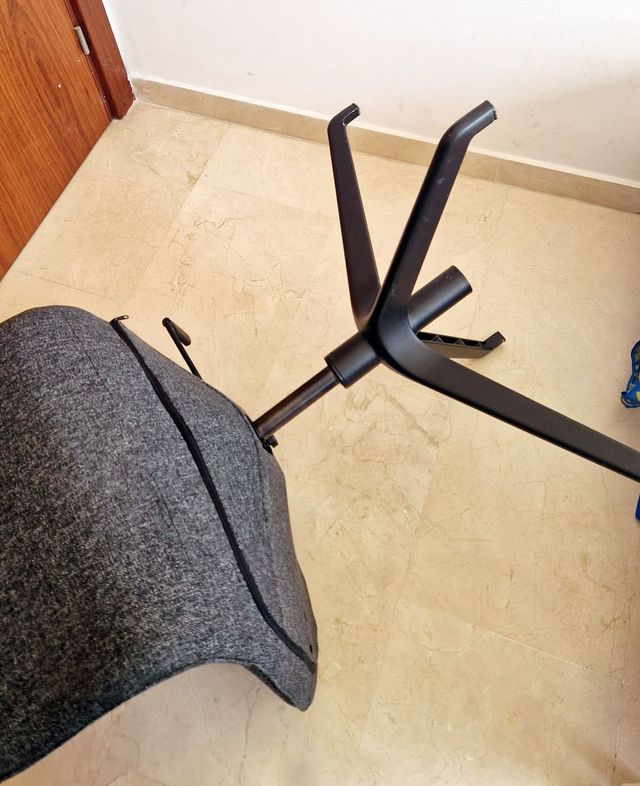 Silla de escritorio Ikea LÅNGFJÄLL gris
