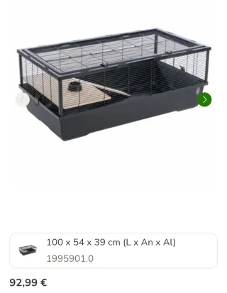 Jaula grande para pájaros o roedores