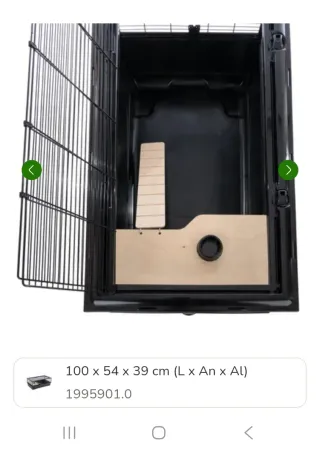 Jaula grande para pájaros o roedores