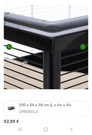 Jaula grande para pájaros o roedores