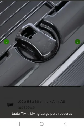 Jaula grande para pájaros o roedores