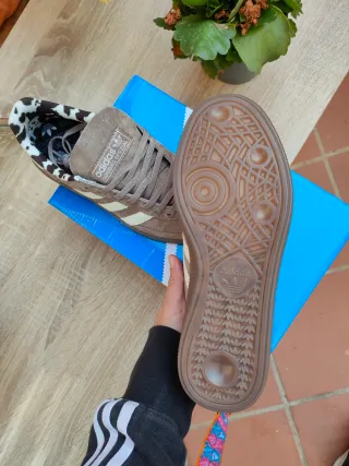 Adidas Handball Spezial Animal Print Beige/Marrón