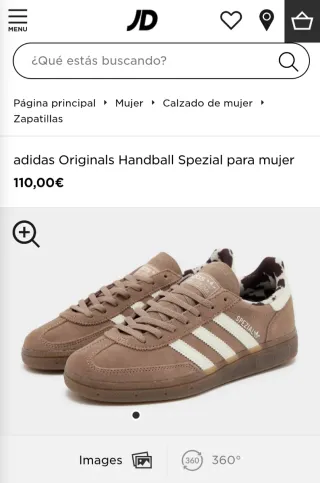 Adidas Handball Spezial Animal Print Beige/Marrón