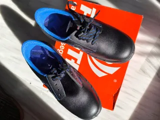 Zapatos de Seguridad Panter Negros y Azules