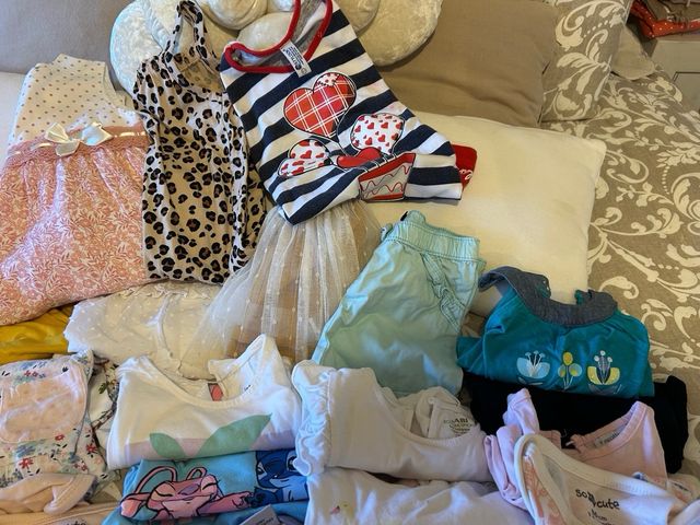 Lote Ropa Verano Niña 12-18 Meses