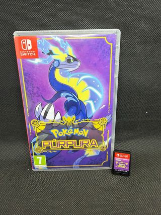 Pokemon Púrpura Nintendo Switch