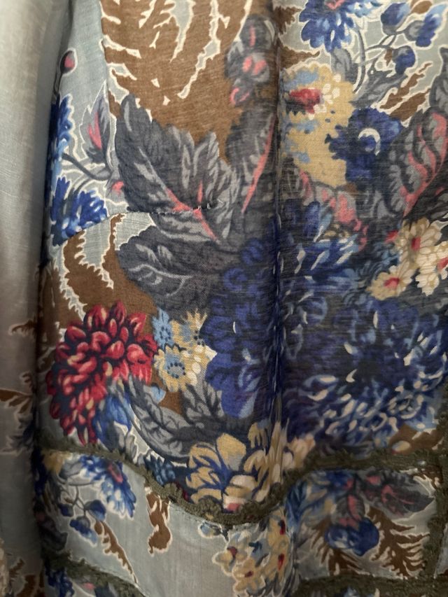 Blusa NYMHATA ALBA Talla 50 Floral Azul