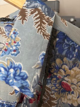 Blusa NYMHATA ALBA Talla 50 Floral Azul