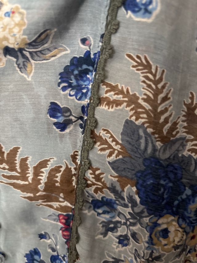 Blusa NYMHATA ALBA Talla 50 Floral Azul