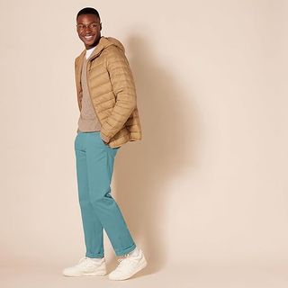 Pantalones Chinos de Pitillo, elásticos 36W T48