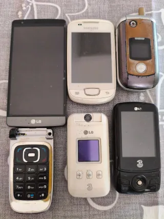 Lotto 6 Cellulari LG, Samsung, Motorola e Nokia !