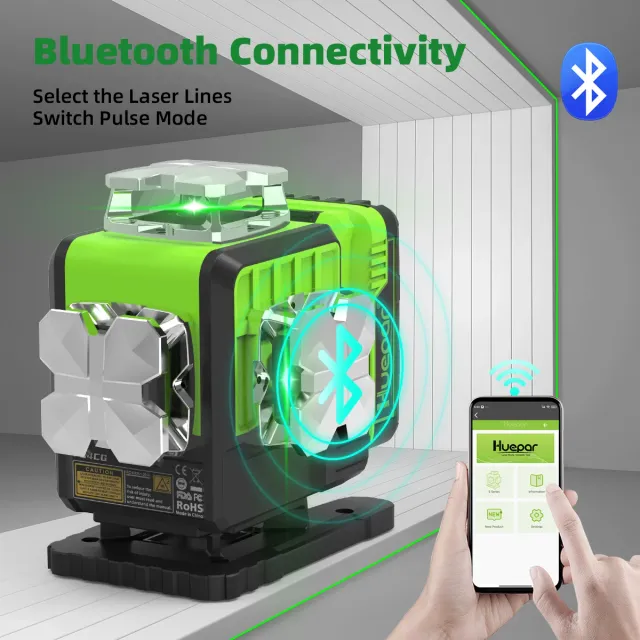 Nivel Láser Huepar nuevo.