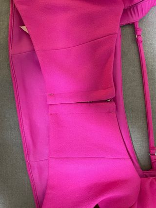 Top rosa de Zara con las mangas abullonabunadas