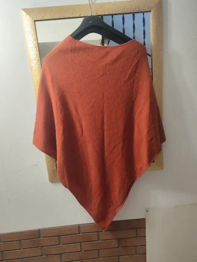 Mantella Donna Arancione Taglia Unica