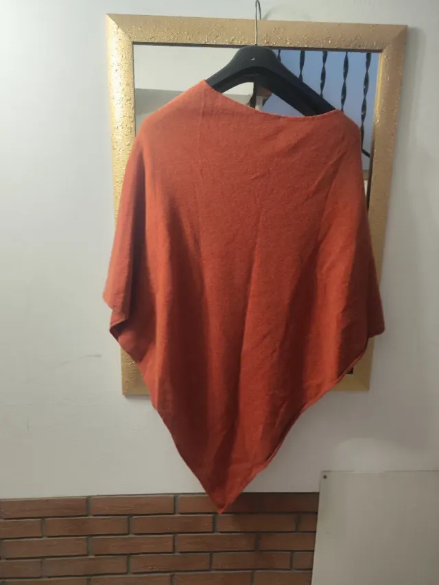 Mantella Donna Arancione Taglia Unica