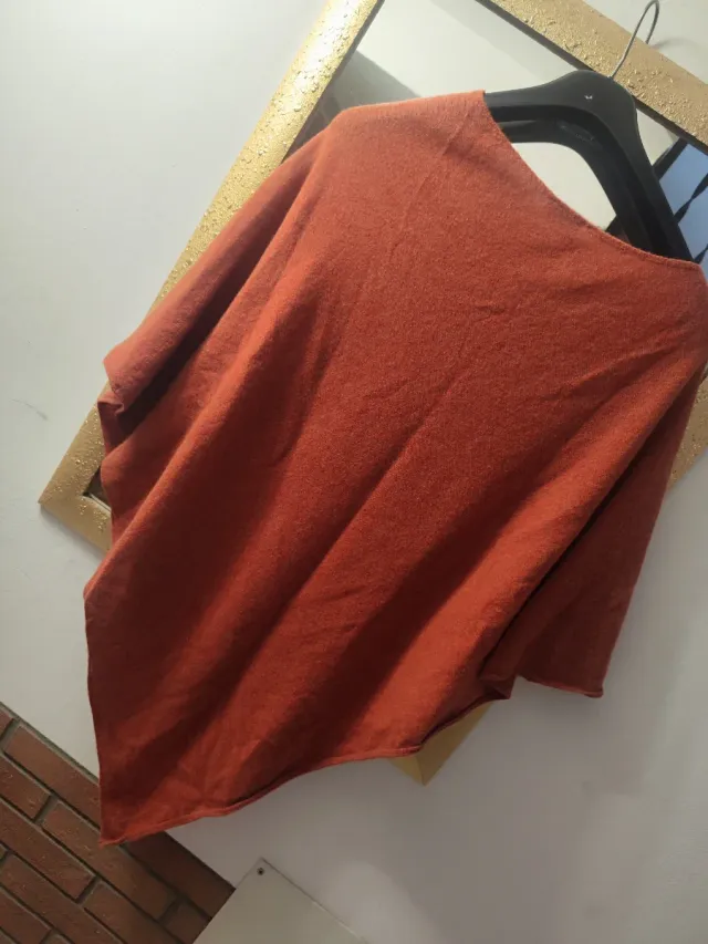 Mantella Donna Arancione Taglia Unica