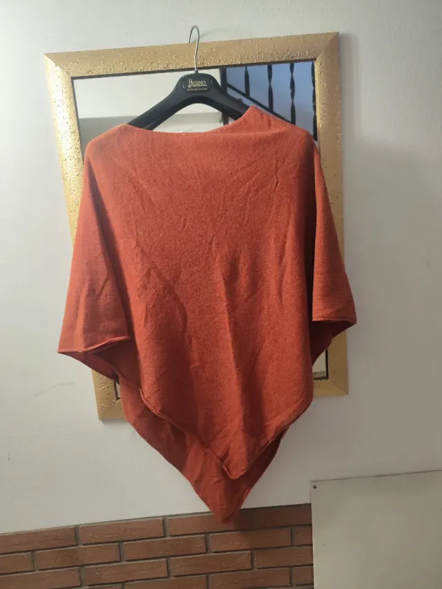 Mantella Donna Arancione Taglia Unica