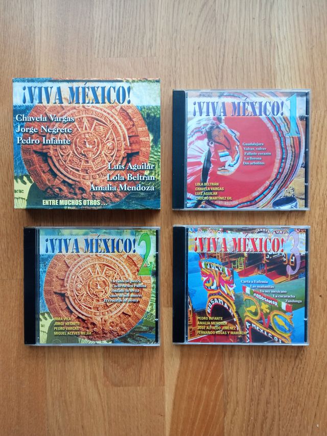 Pack 3 CDs ¡Viva México! Música Mexicana