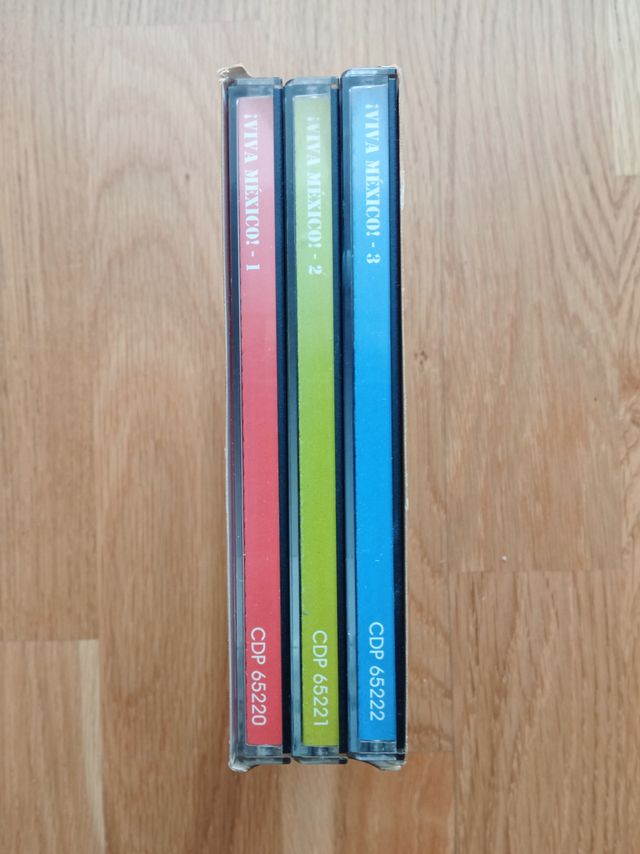 Pack 3 CDs ¡Viva México! Música Mexicana