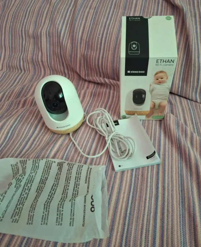 Cámara Vigilancia Bebé Kikka Boo Ethan Wi-Fi