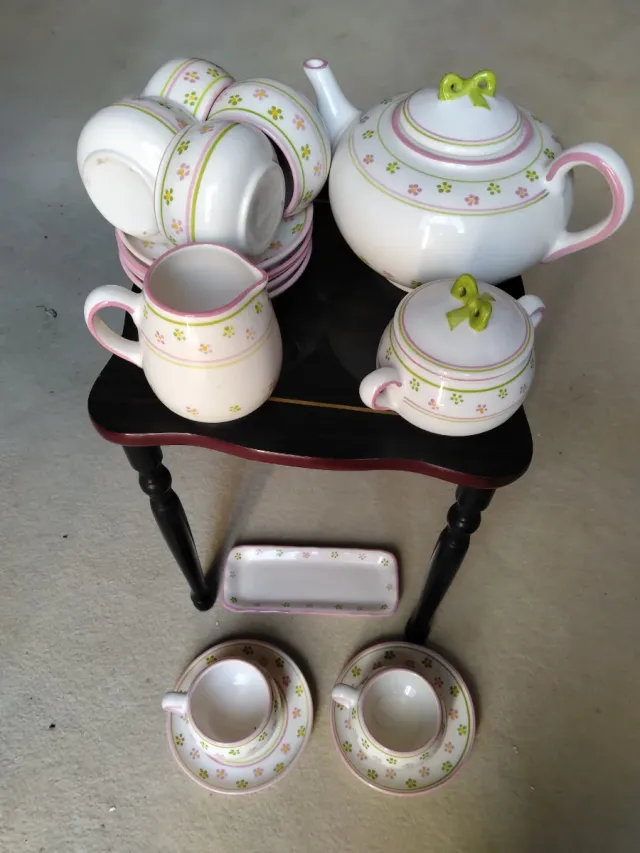 Juego de café, té o desayuno porcelana