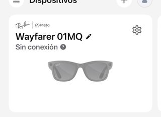 Gafas Ray-Ban Wayfarer 01MQ Gris