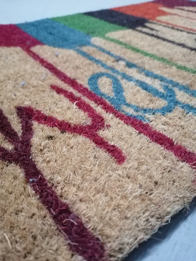 Felpudo de bienvenida Welcome para casa