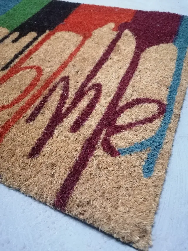 Felpudo de bienvenida Welcome para casa