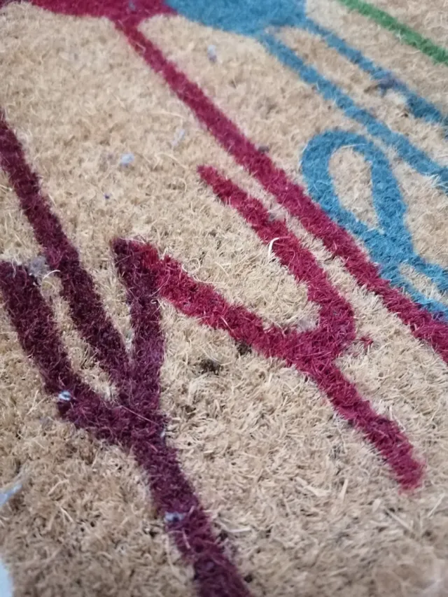 Felpudo de bienvenida Welcome para casa