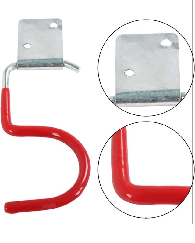 15 Soportes para Herramientas de Jardín Rojos