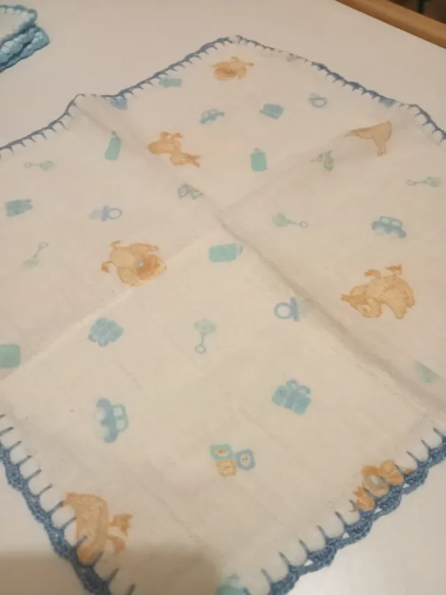 Pañuelo Muselina Bebé 5 Unidades