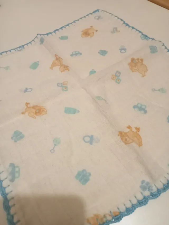 Pañuelo Muselina Bebé 5 Unidades