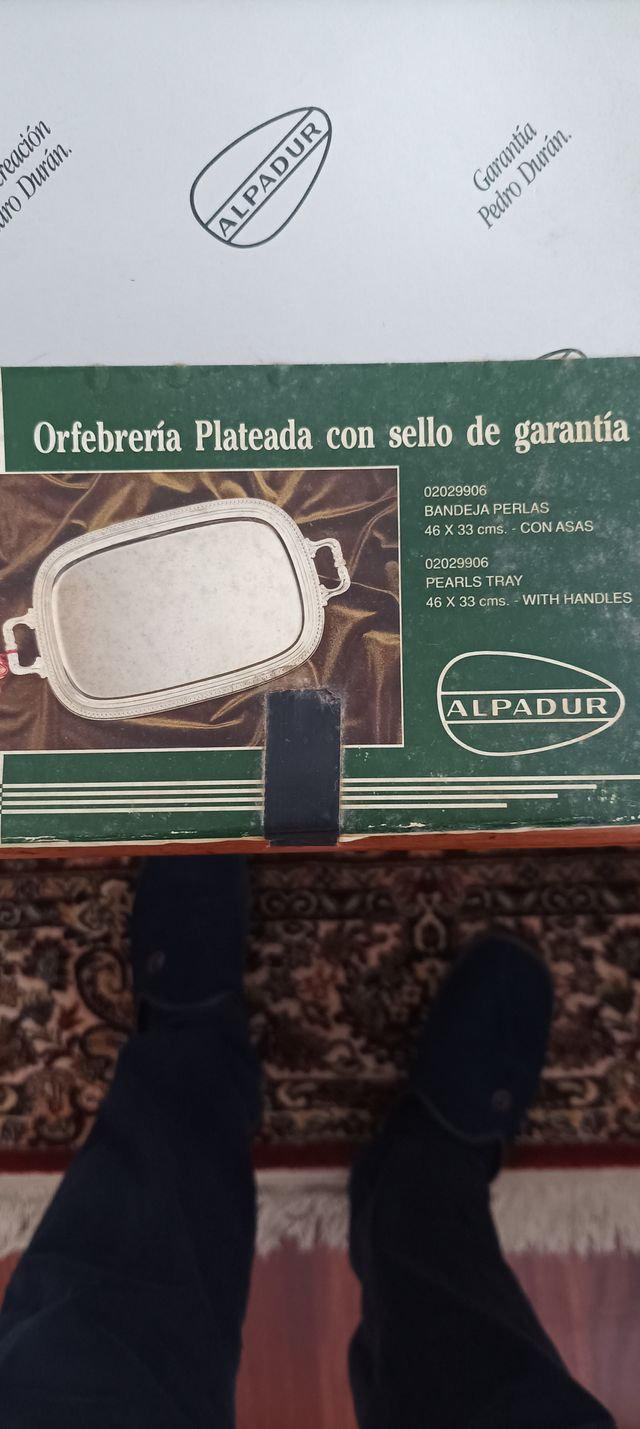 Bandeja Alpadur Precintada Sello Garantía