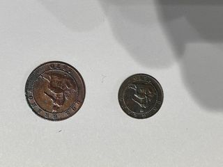 Serie completa monedas cobre República España 1870