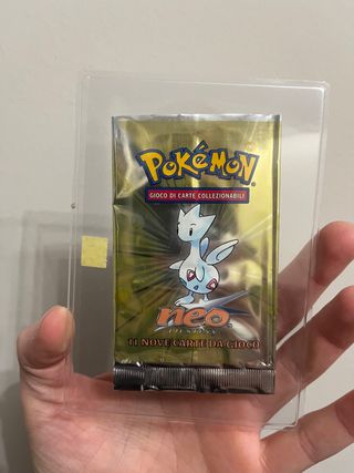 Pacchetto Pokemon Neo Destiny Italiano Vuoto Vinta