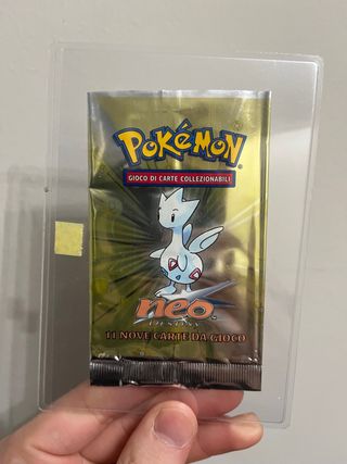 Pacchetto Pokemon Neo Destiny Italiano Vuoto Vinta