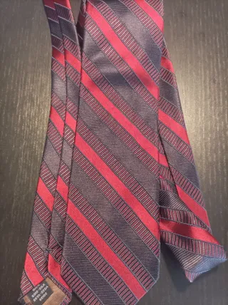 Corbata Rayas Rojas y Marrones