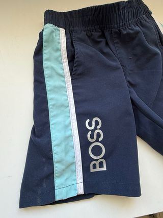 Bañador niño BOSS azul/celeste T4-102cm