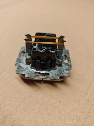 Interruptor Doble Niessen LX Marfil