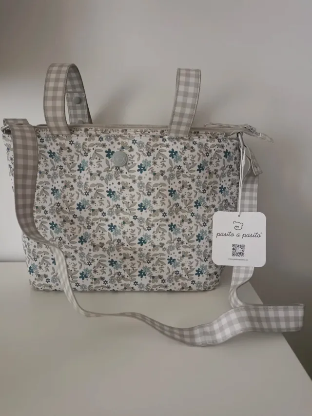 Bolso carrito Pasito a Pasito floral