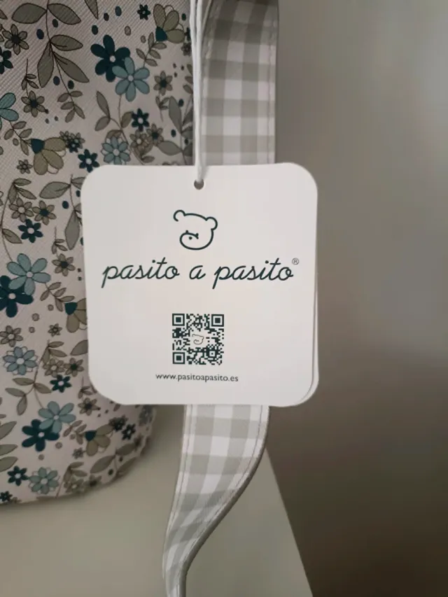 Bolso carrito Pasito a Pasito floral